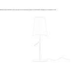 Lampa stołowa LED z poliwęglanu Morelita