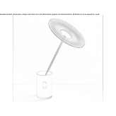 With a table lamp in extruded aluminum on a swing arm Sengiley