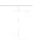 Metalowa lampa stołowa Zogno