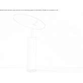 Aluminum LED table lamp Zglobien