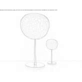 Blown glass table lamp Fernway