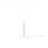 Lampa stołowa z dmuchanego szkła Zetten