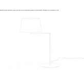 Swivel LED table lamp Tepango
