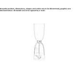 Glass table lamp Azagra