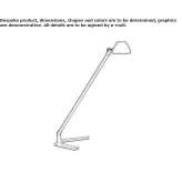 Regulowana lampa biurkowa Hersilia