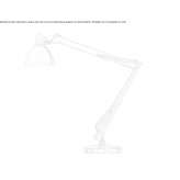 Regulowana metalowa lampa stołowa Moraleja