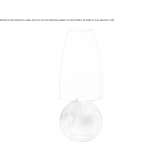 Blown glass table lamp Perroy