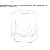 Glass table lamp Astakos