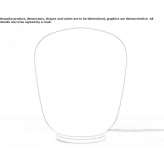 Glass table lamp Custoias