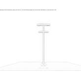 Metal LED table lamp Siltepec