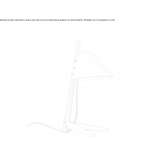 Metal table lamp Auhagen