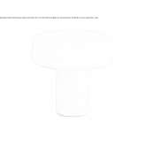 Lampa stołowa LED z marmuru Carrara Regoledo
