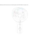 Polycarbonate table lamp Zblewo