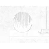 Steel LED table lamp with indirect light Zavidovo