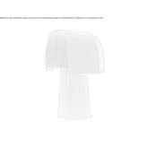 Aluminiowa lampa stołowa Aricak