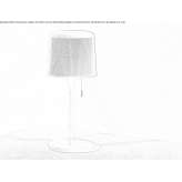 Lampa stołowa z aluminium malowana proszkowo Orrios