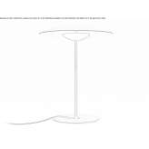 LED table lamp made of aluminum and wood Boxgrove