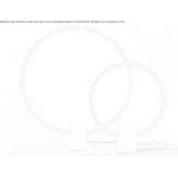 Carrara marble table lamp Acos