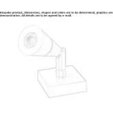 Metalowa lampa stołowa LED Ucero