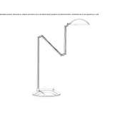 Adjustable metal desk lamp Mulvane