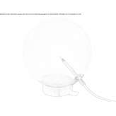Crystal LED table lamp Ukmerge