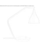 Steel LED desk lamp Punxin