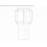 Cordless polycarbonate table lamp Ainzon
