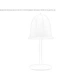 Skórzana lampa stołowa Oleiros