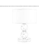 Handmade porcelain table lamp Cancale