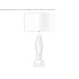Lampa stołowa ze szkła Murano Winnersh