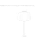 Aluminiowa lampa stołowa LED Poboru