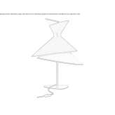 Lampa stołowa LED z tkaniny Boldog