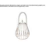 Stalowa lampa stołowa LED Malibu