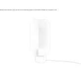 Lampa stołowa LED z bawełny Asiago