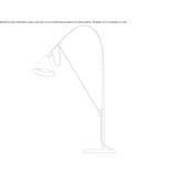 Adjustable fiberglass LED table lamp Steninge