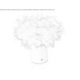 Cristalflex® wireless LED table lamp Cogliate