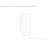 Metal LED table lamp Asiago