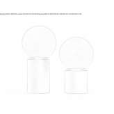 LED table lamp with USB charging Allonnes