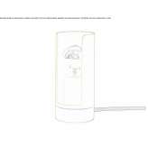 Swivel table lamp made of aluminum, powder-coated Puras
