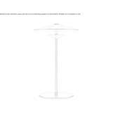 Mosiężna lampa stołowa Ocopulco