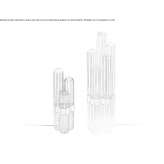 Table lamp made of borosilicate glass Medvode