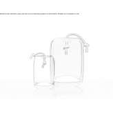 Lampa stołowa z dmuchanego szkła i metalu Estremoz