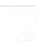 Blown glass table lamp Aveiro