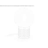 Lampa stołowa LED Goldflex® i metakrylan Domme