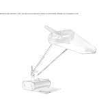 Adjustable aluminum LED desk lamp Kerva