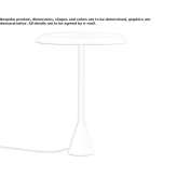 Aluminum LED table lamp Ravarino
