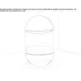 Lampa stołowa LED ze szkła i aluminium Korvel