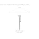 Metal table lamp Guapiacu