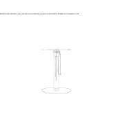 Metalowa lampa stołowa Oxnard