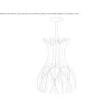 Wooden LED table lamp Reze